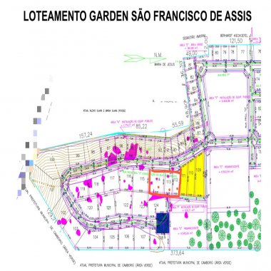 Lotes a venda no Loteamento Garden no bairro São Francisco em Camboriú/SC